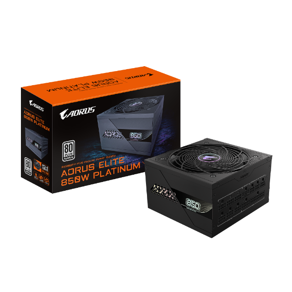 ספק כח AORUS ELITE P850W 80 Plus Platinum Modular PCIe 5.0
