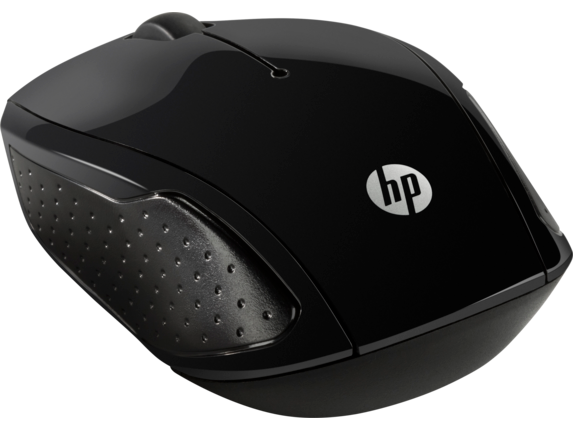 עכבר HP אופטי אלחוטי שחור - דונגל ננו 200