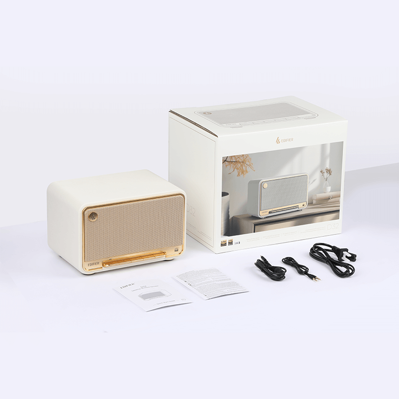 Edifier D32 - Tabletop Wireless Speaker (white)