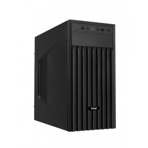 מארז מיני כולל ספק LOOP-2001 500W 35.5CM HEIGHT Mini Tower ATX