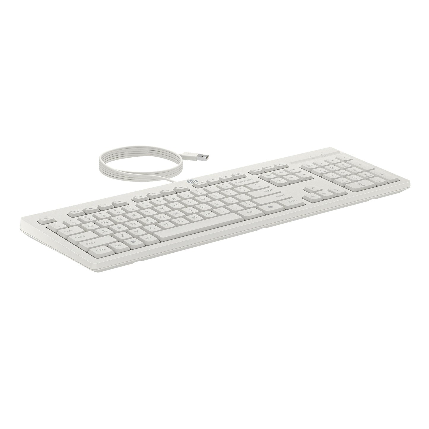 סט קומבו מקלדת+עכבר HP 225 Wired MSE and KB G2 CWH|לבן
