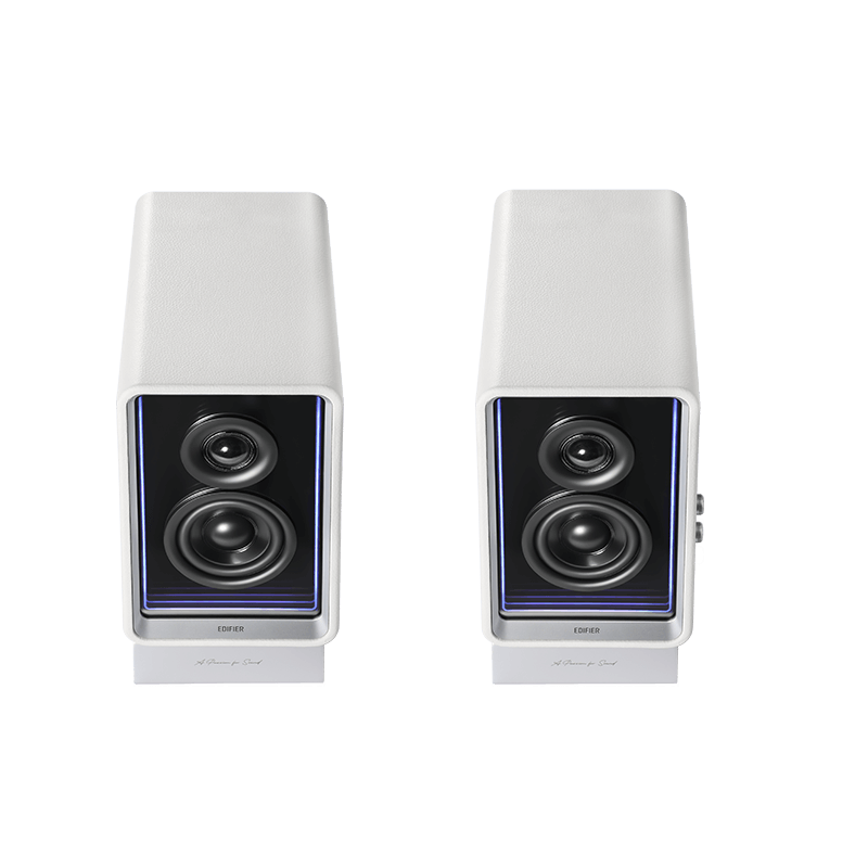 Edifier QR65 Active Monitor Spkr with 65W GaN Chrgr(white)