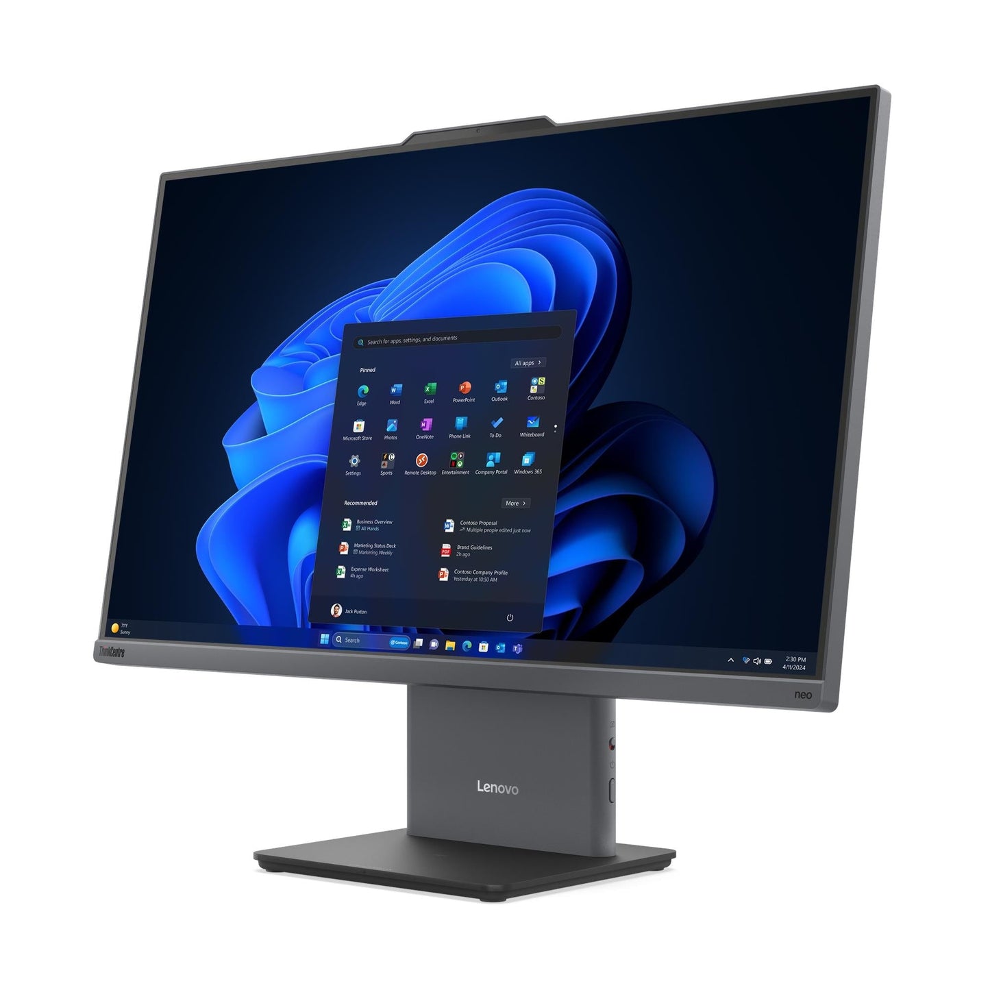 LENOVO ThinkCentre AIO 50a 24 G6  U5-226V|Touch|16GB|512GB|W11P|3YR