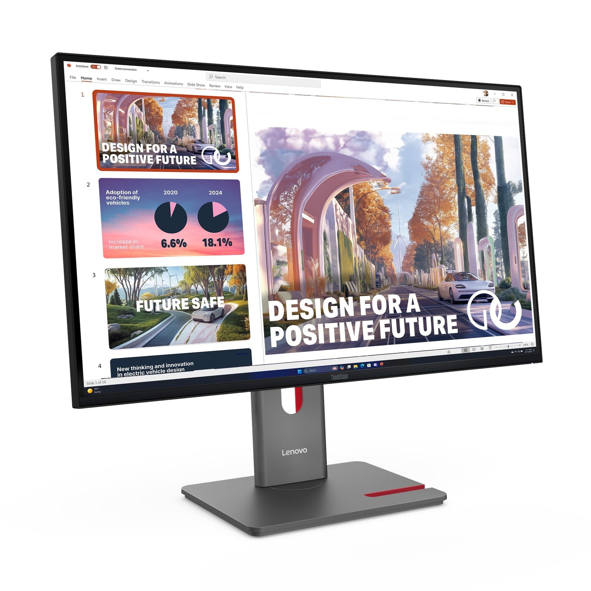 LENOVO ThinkVision  P27QD-40 | 3Y