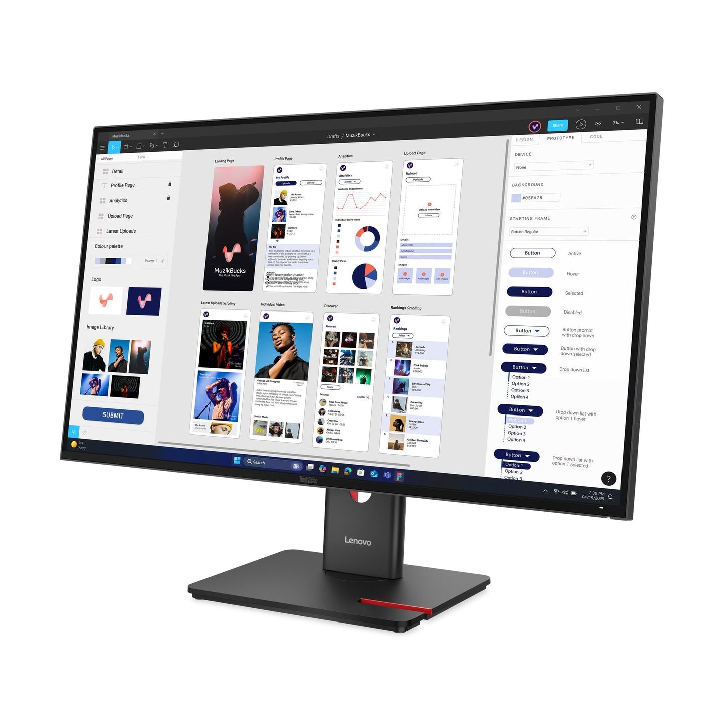 LENOVO ThinkVision  T32UD-40 | 3Y