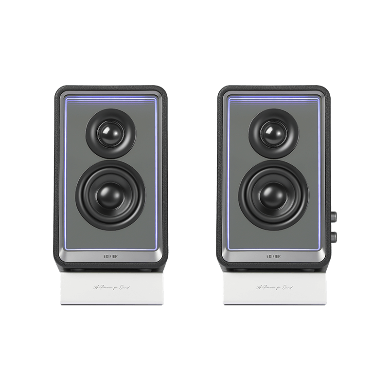 Edifier QR65 Active Monitor Spkr with 65W GaN Chrgr(black)