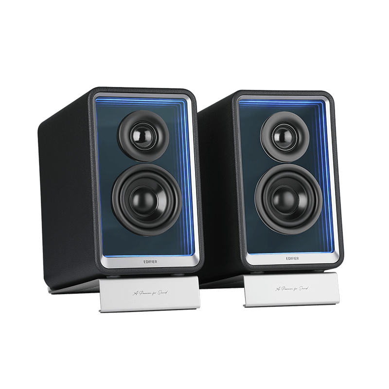 Edifier QR65 Active Monitor Spkr with 65W GaN Chrgr(black)