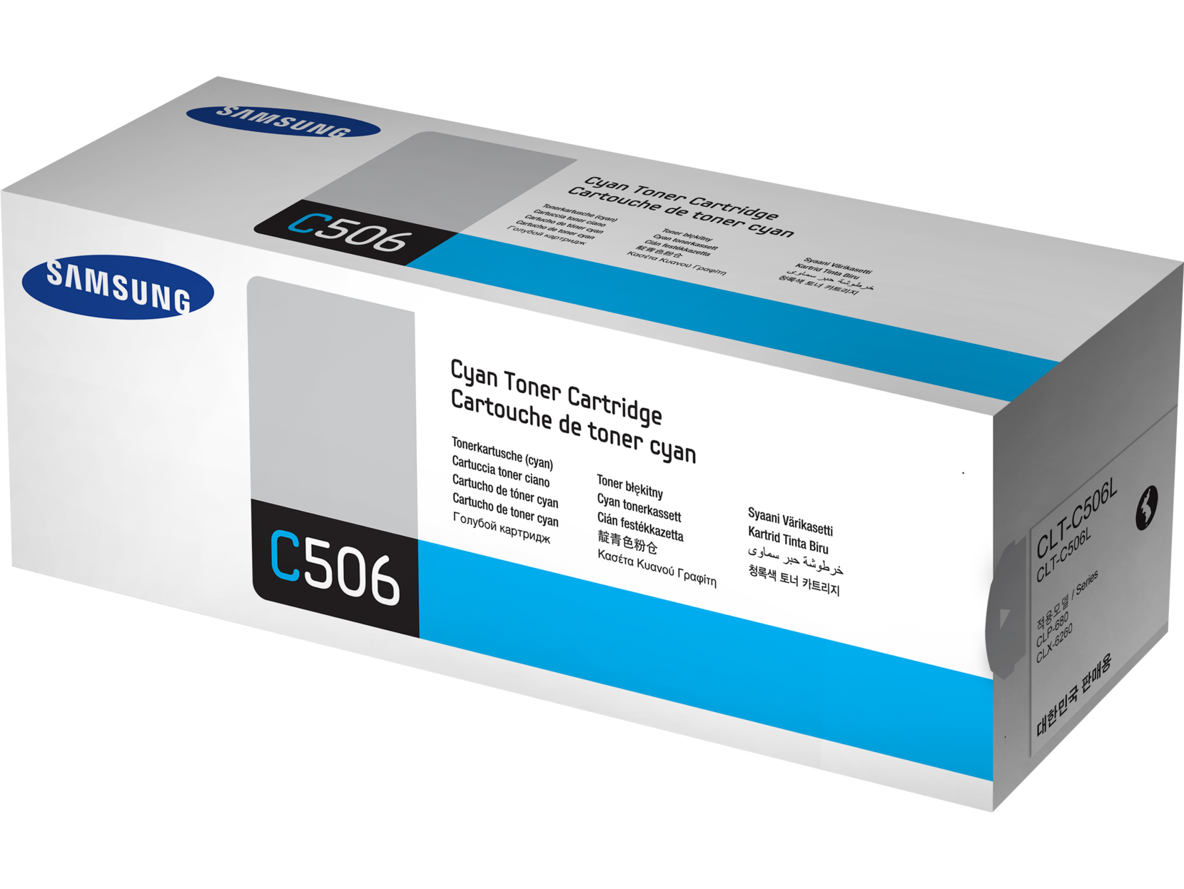 טונר סמסונג CLP-680 ציאן  CLT-C506L