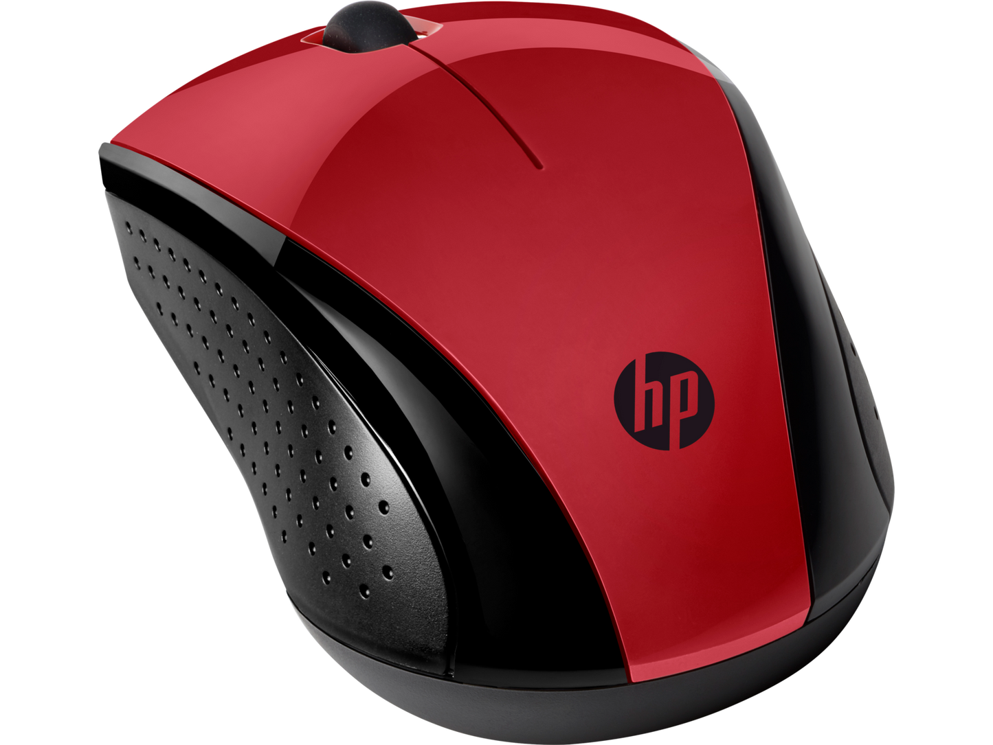 עכבר HP אופטי אלחוטי   - דונגל ננו 220 אדום