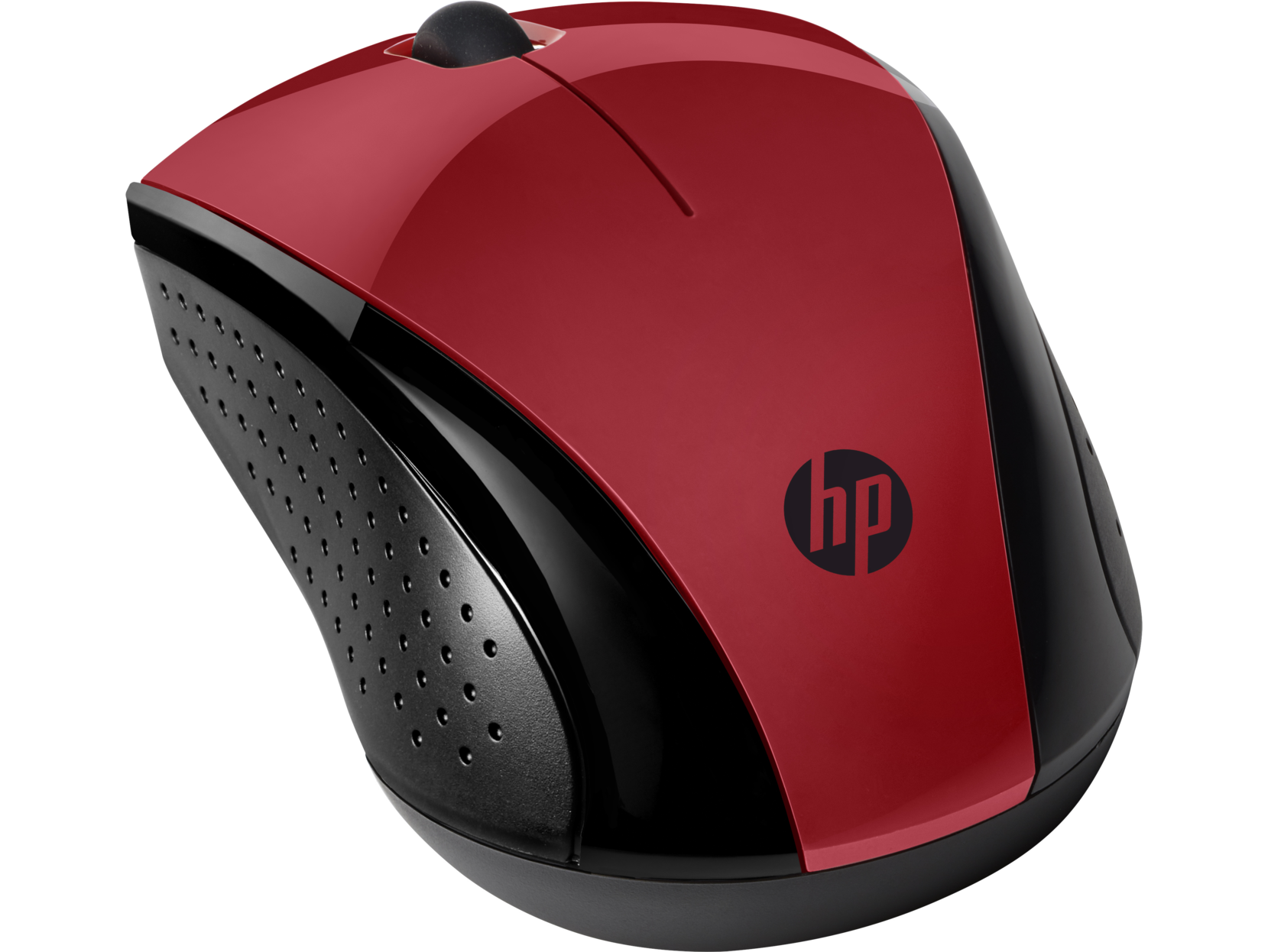 עכבר HP אופטי אלחוטי   - דונגל ננו 220 אדום