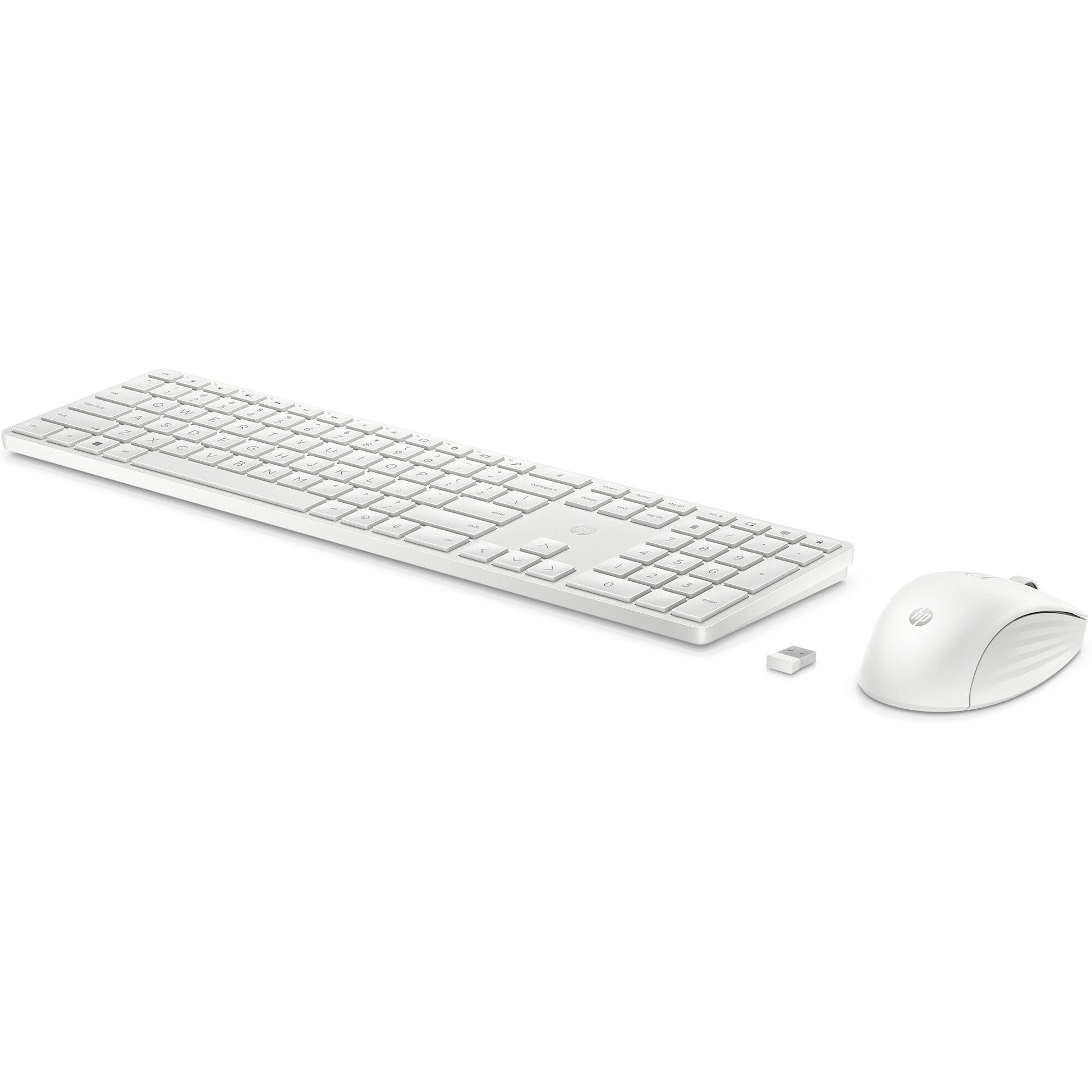סט מקלדת ועכבר HP 650 WLS KB/MSE Combo WHT