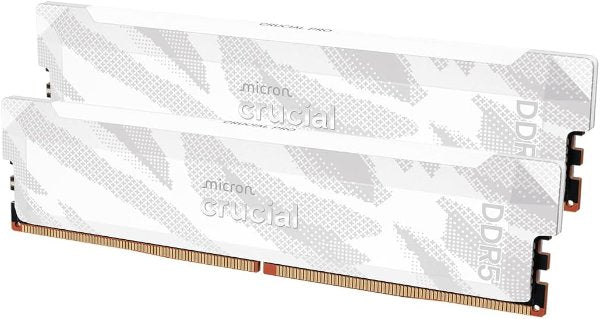 זכרון לבן לנייח Crucial Pro DDR5 32GB 2X16 6400Mhz C32 XMP/EXPO